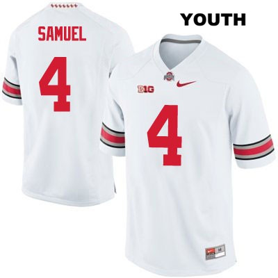 Ohio State Buckeyes Youth Curtis Samuel #4 White Authentic Nike College NCAA Stitched Football Jersey QZ19P47OP